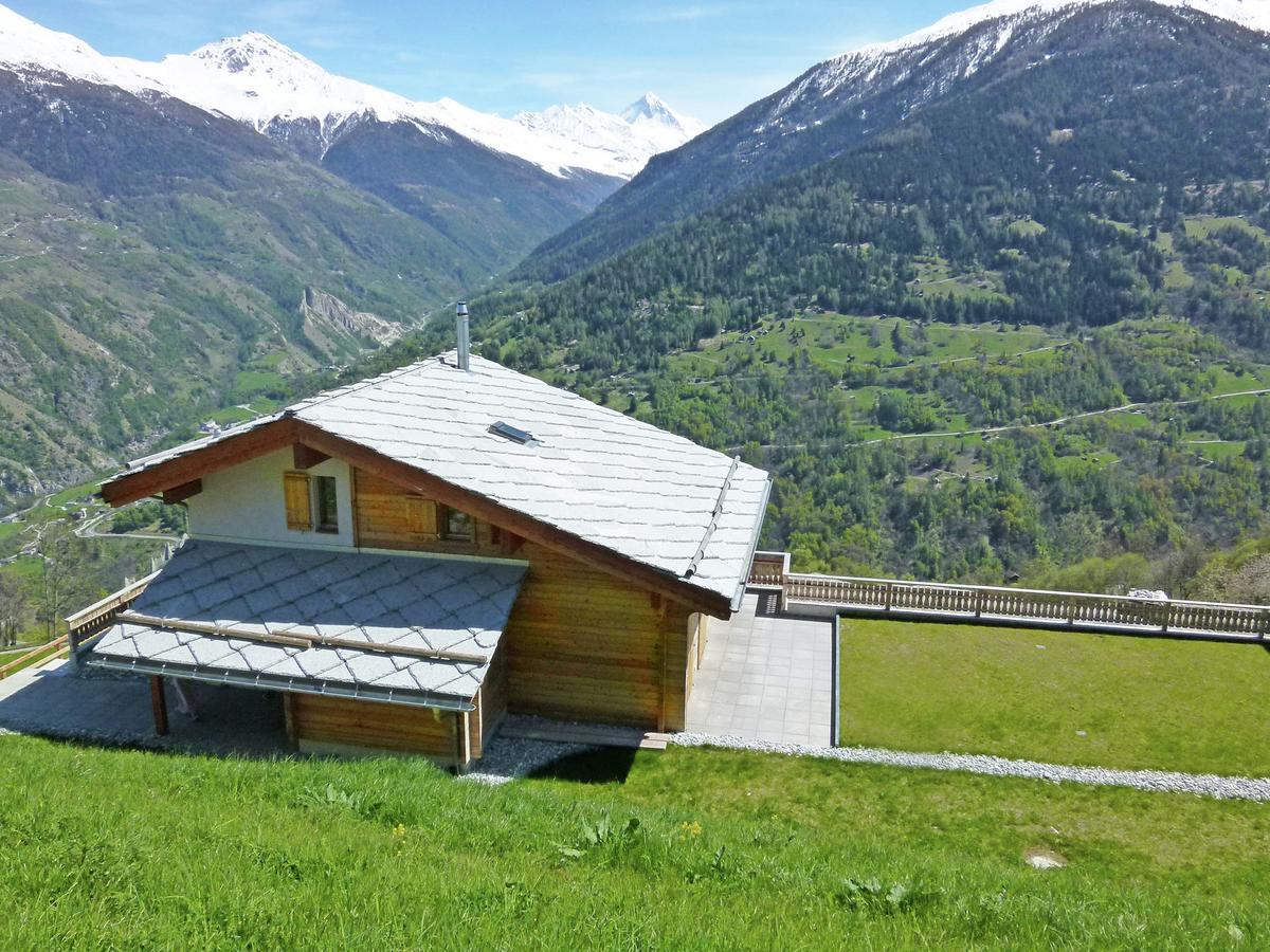 Mountain-View Chalet In Heremence With Terrace Екстер'єр фото