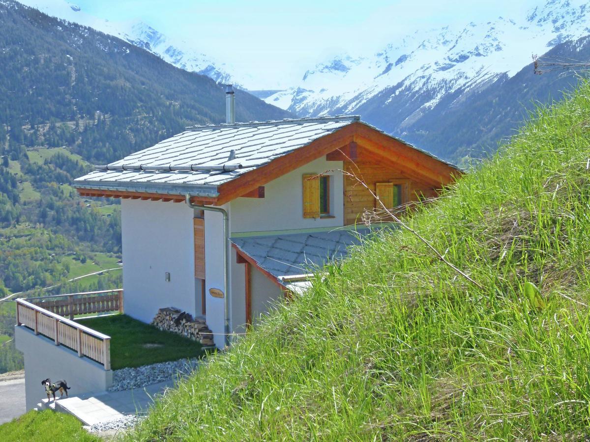 Mountain-View Chalet In Heremence With Terrace Екстер'єр фото
